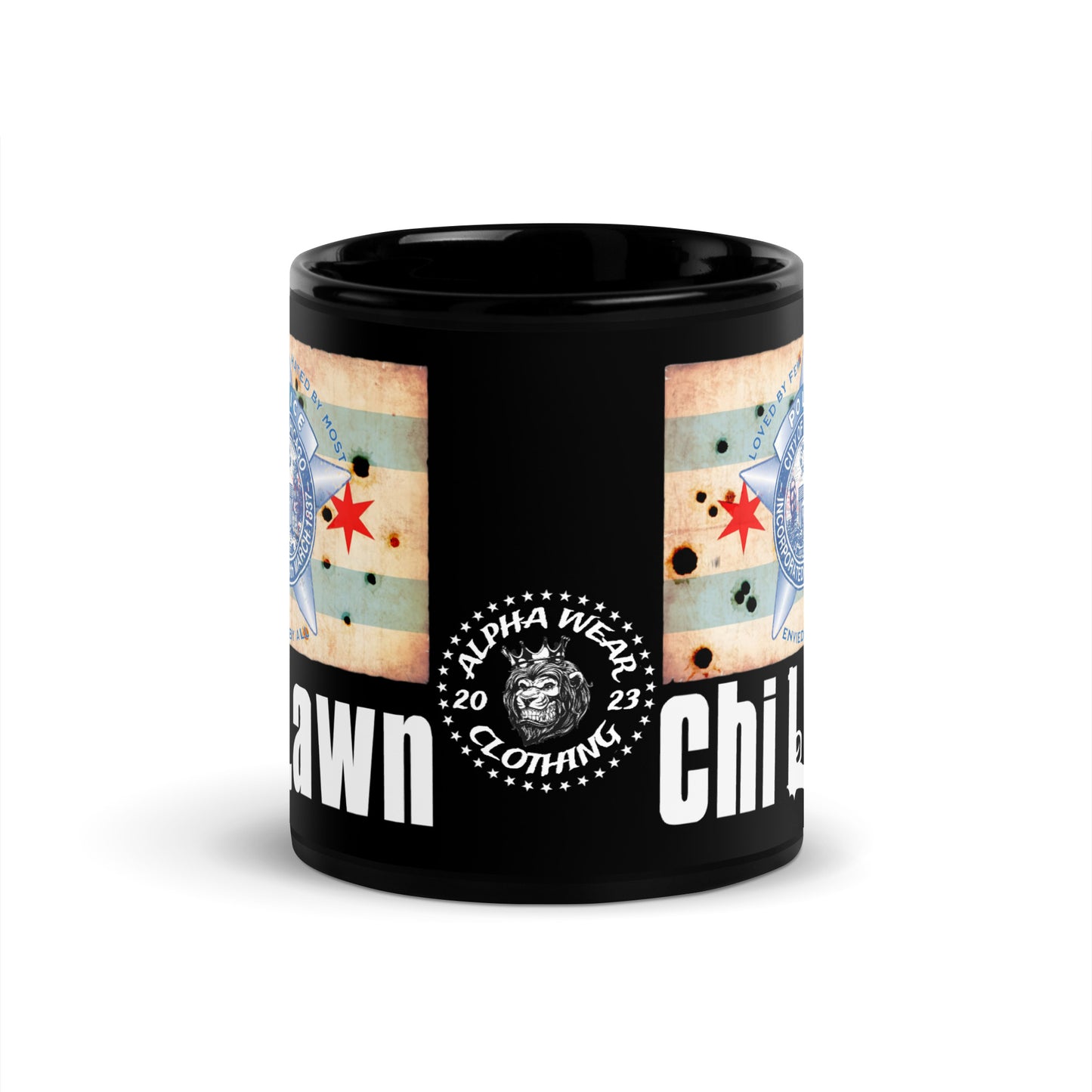 District 008 - Chi Lawn: Chicago Police Sopranos Inspired Coffee Mug