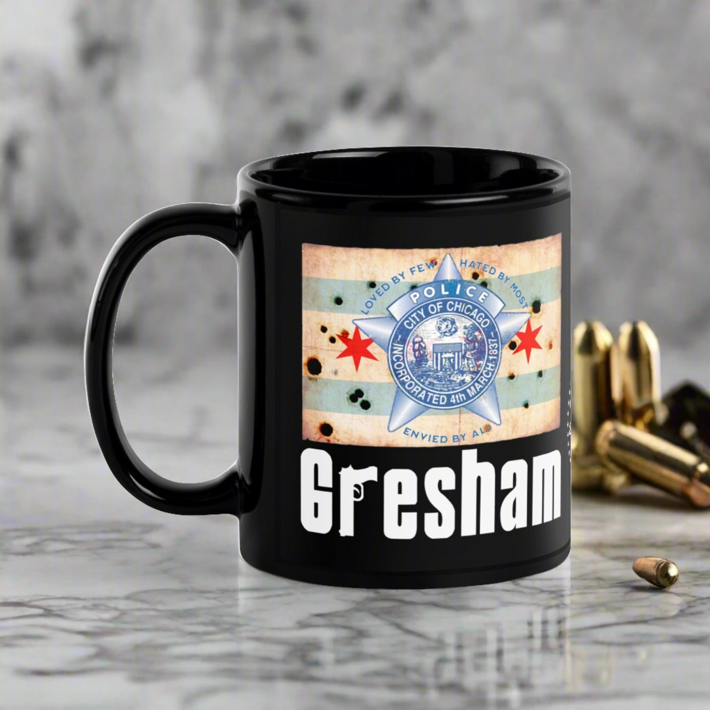 District 006 - Gresham: Chicago Police Sopranos Inspired Coffee Mug