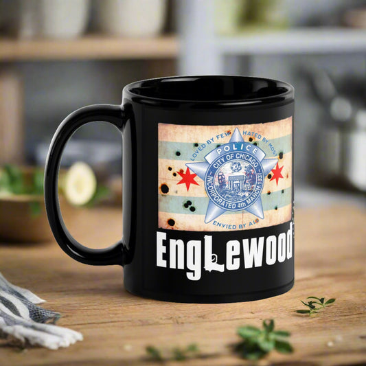 District 007 - Englewood: Chicago Police Sopranos Inspired Coffee Mug