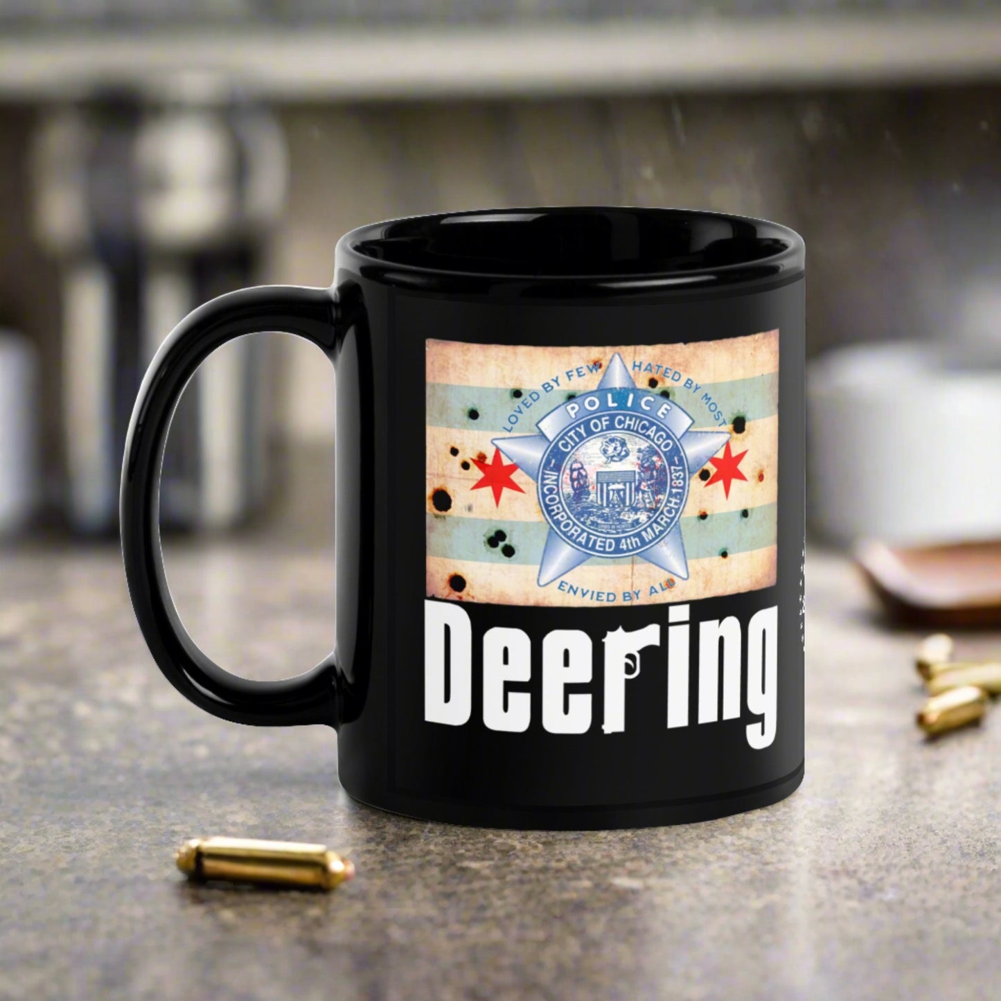 District 009 - Deering: Chicago Police Sopranos Inspired Coffee Mug