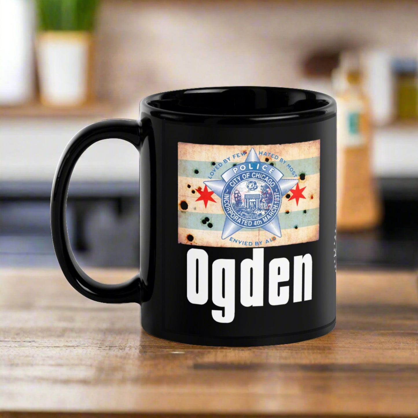 District 010 - Ogden: Chicago Police Sopranos Inspired Coffee Mug