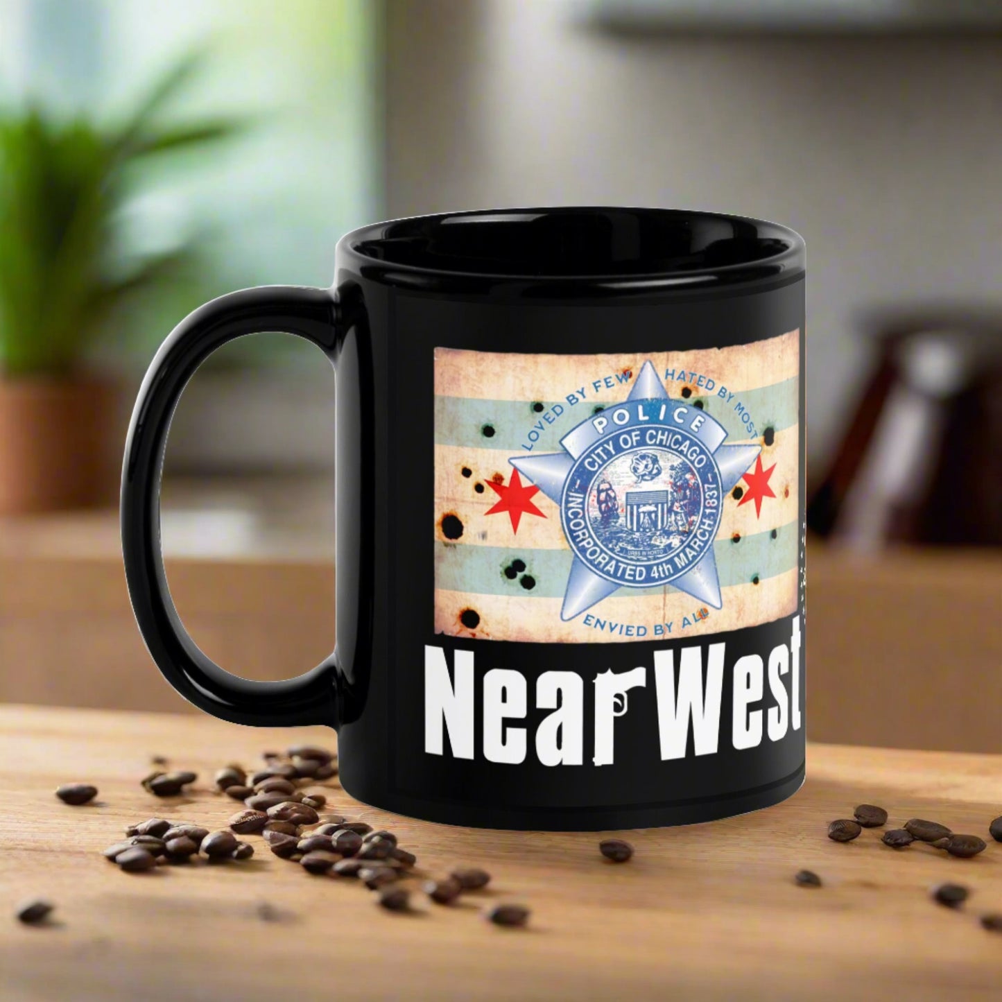 District 012 - Near West: Chicago Police Sopranos Inspired Coffee Mug