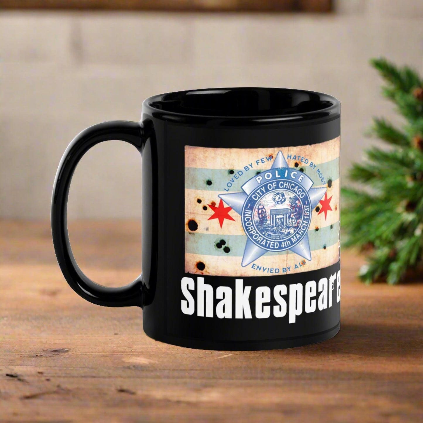 District 014 - Shakespeare: Chicago Police Sopranos Inspired Coffee Mug