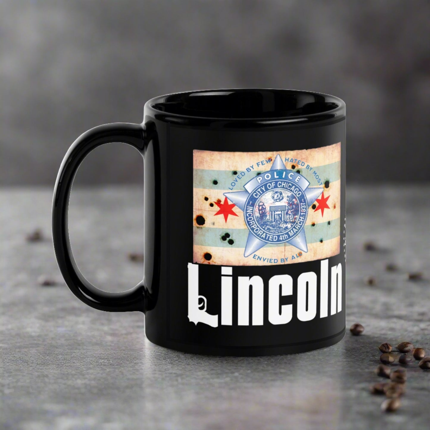 District 020 - Lincoln: Chicago Police Sopranos Inspired Coffee Mug