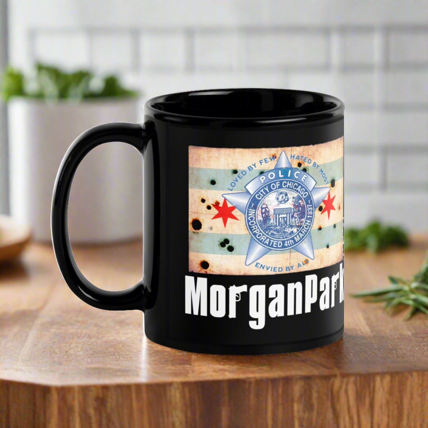 District 022 - Morgan Park: Chicago Police Sopranos Inspired Coffee Mug