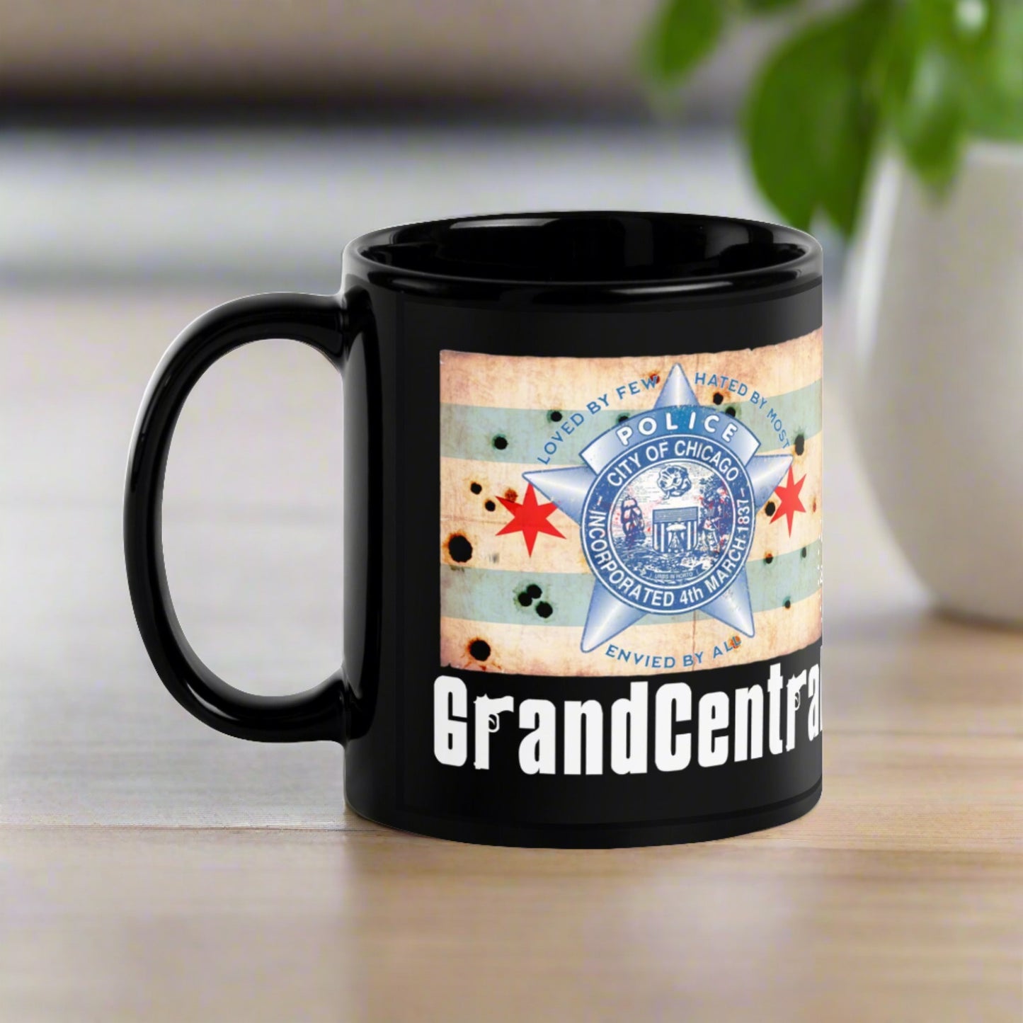 District 025 - Grand Central: Chicago Police Sopranos Inspired Coffee Mug