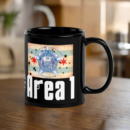 Area 1 Chicago Police Sopranos Inspired Coffee Mug