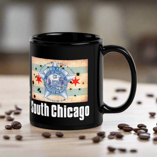 District 004 - South Chicago: Chicago Police Sopranos Inspired Coffee Mug