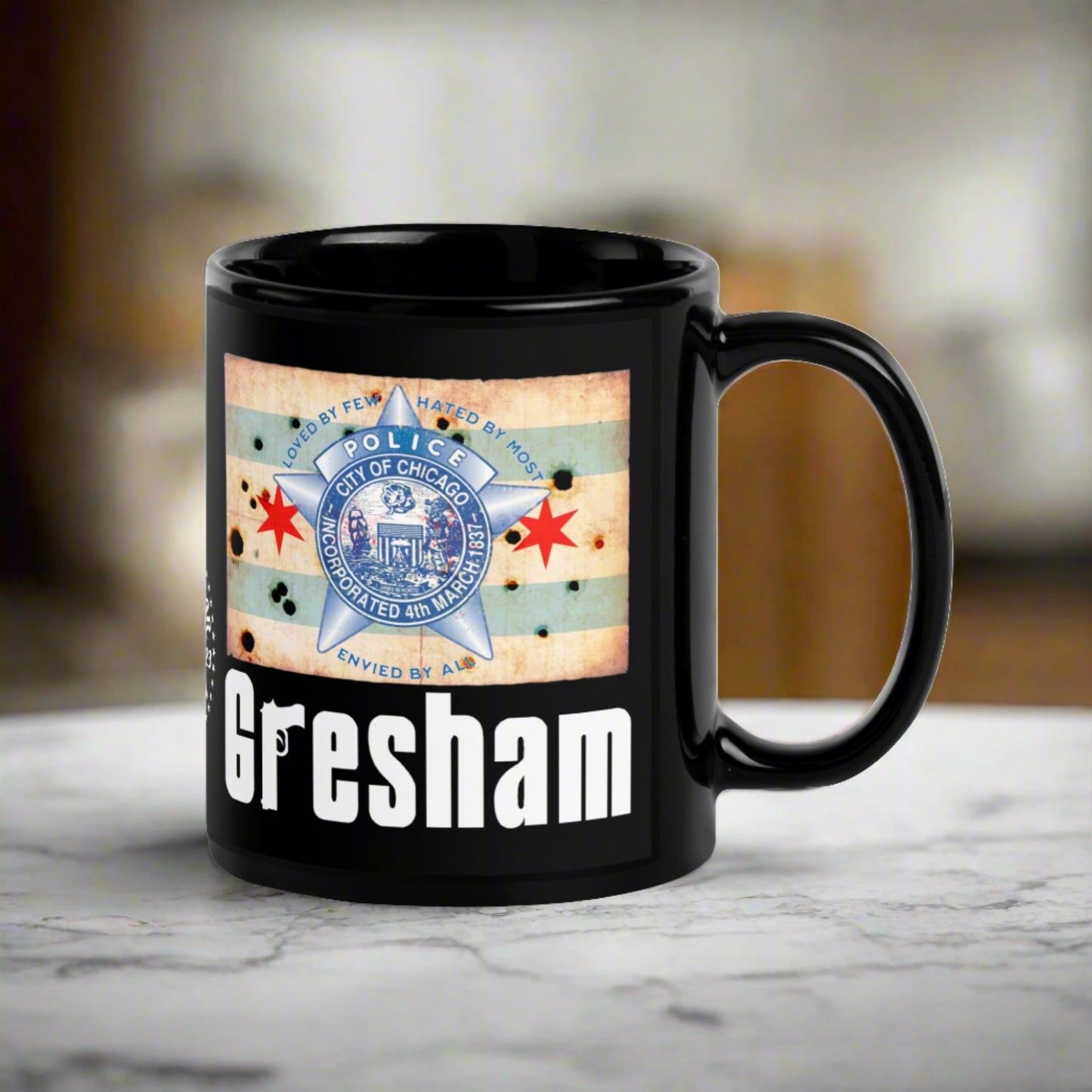 District 006 - Gresham: Chicago Police Sopranos Inspired Coffee Mug