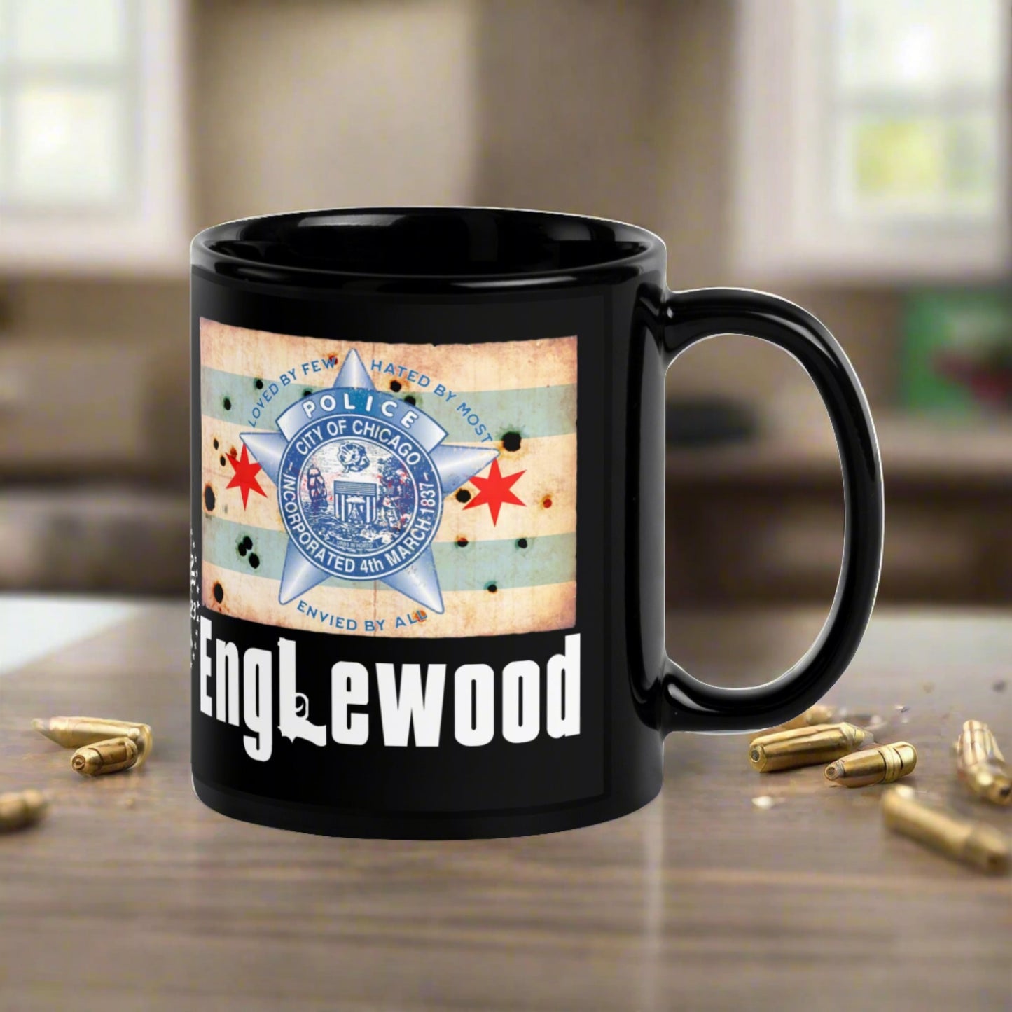 District 007 - Englewood: Chicago Police Sopranos Inspired Coffee Mug