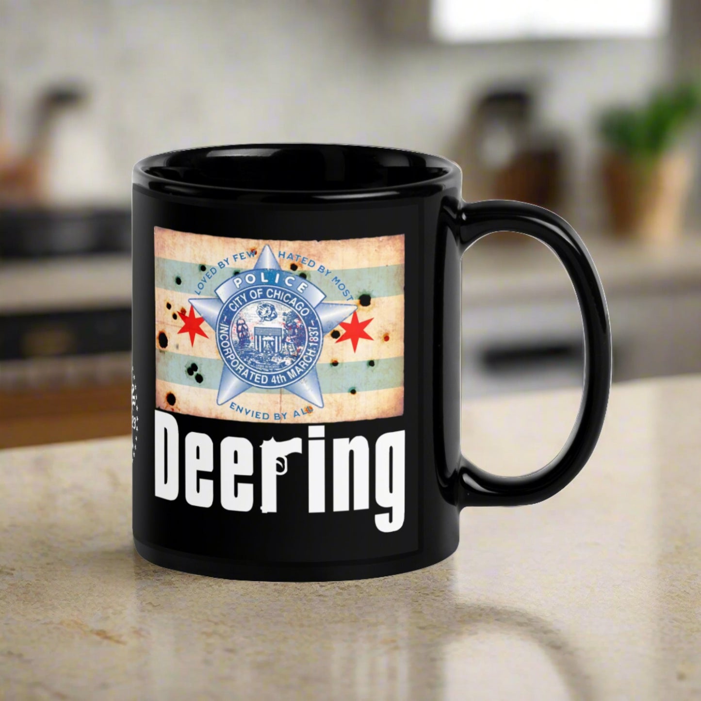 District 009 - Deering: Chicago Police Sopranos Inspired Coffee Mug