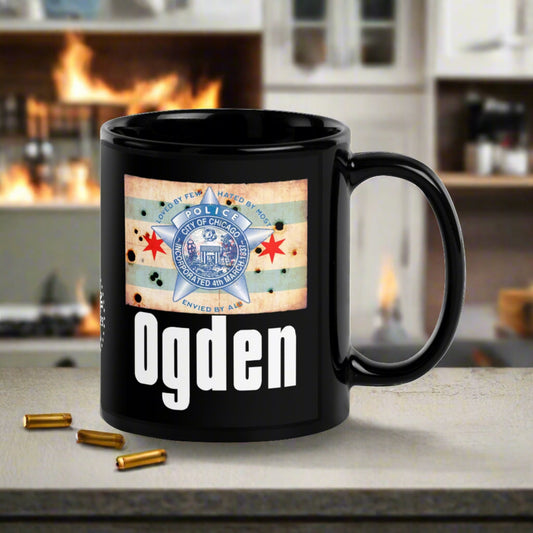 District 010 - Ogden: Chicago Police Sopranos Inspired Coffee Mug