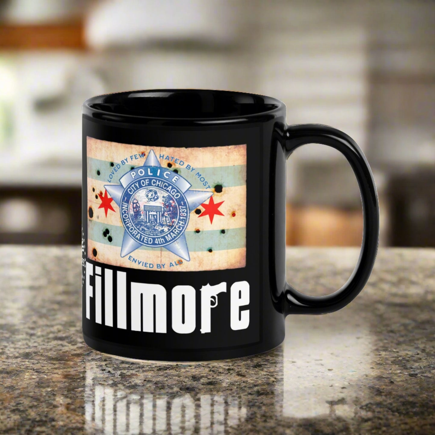 District 011 - Fillmore: Chicago Police Sopranos Inspired Coffee Mug