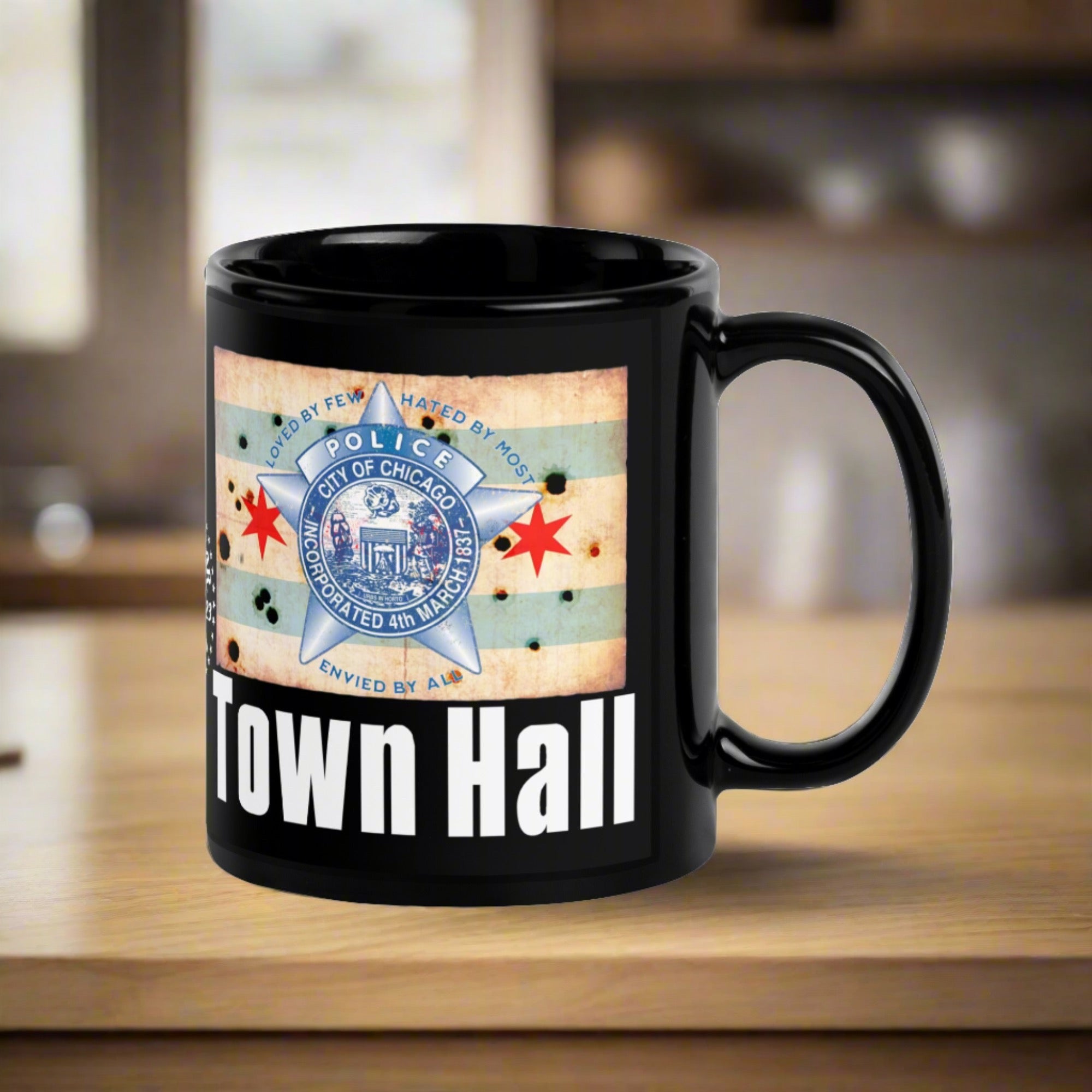District 019 - Town Hall: Chicago Police Sopranos Inspired Coffee Mug ...