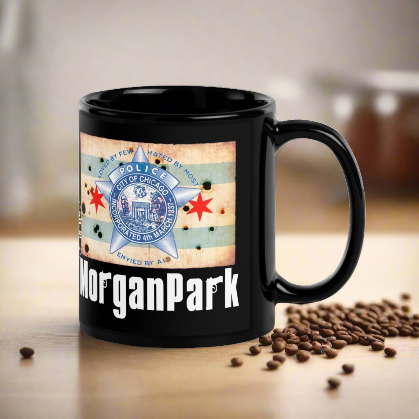 District 022 - Morgan Park: Chicago Police Sopranos Inspired Coffee Mug