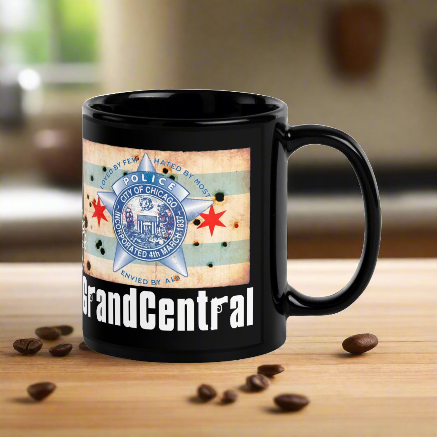 District 025 - Grand Central: Chicago Police Sopranos Inspired Coffee Mug