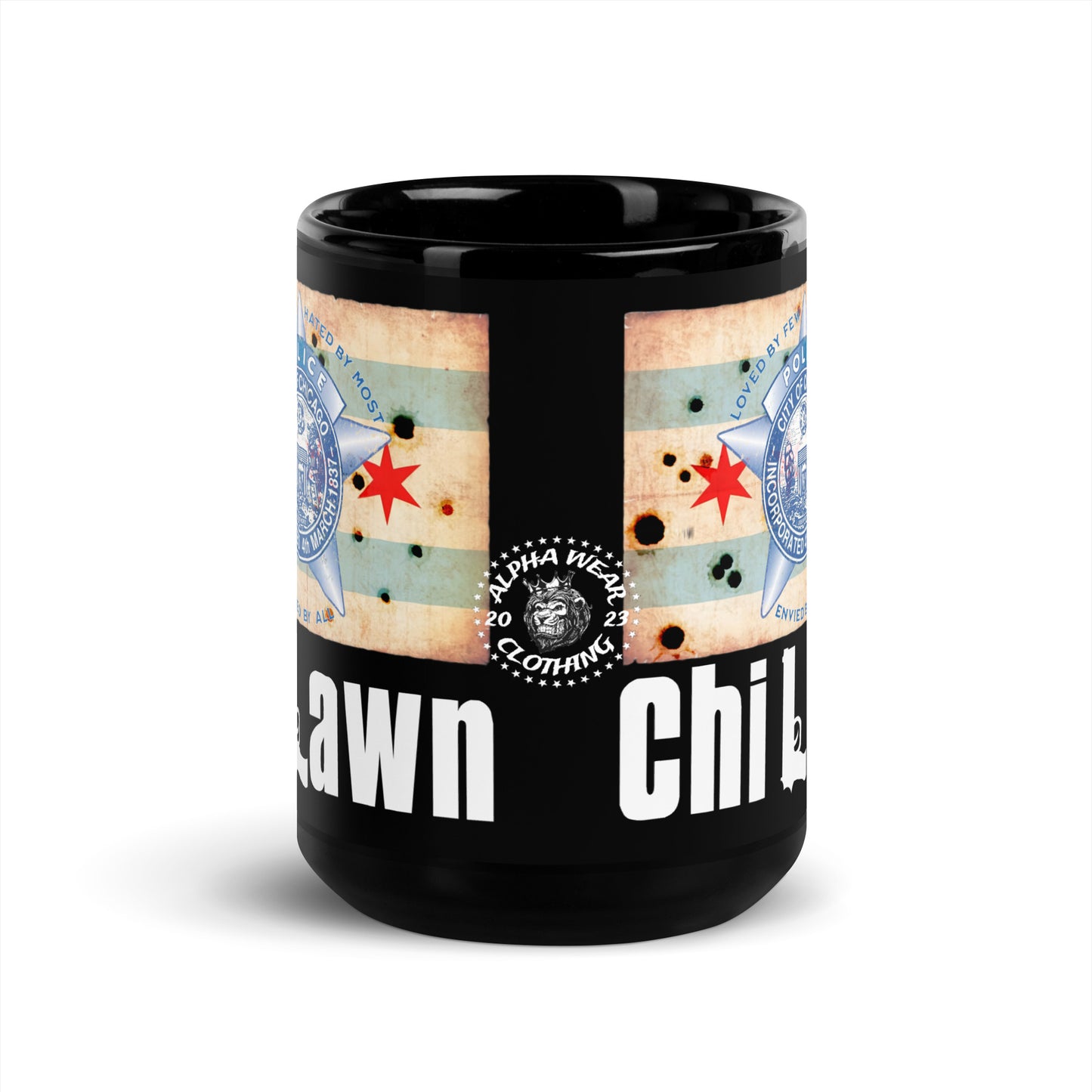 District 008 - Chi Lawn: Chicago Police Sopranos Inspired Coffee Mug