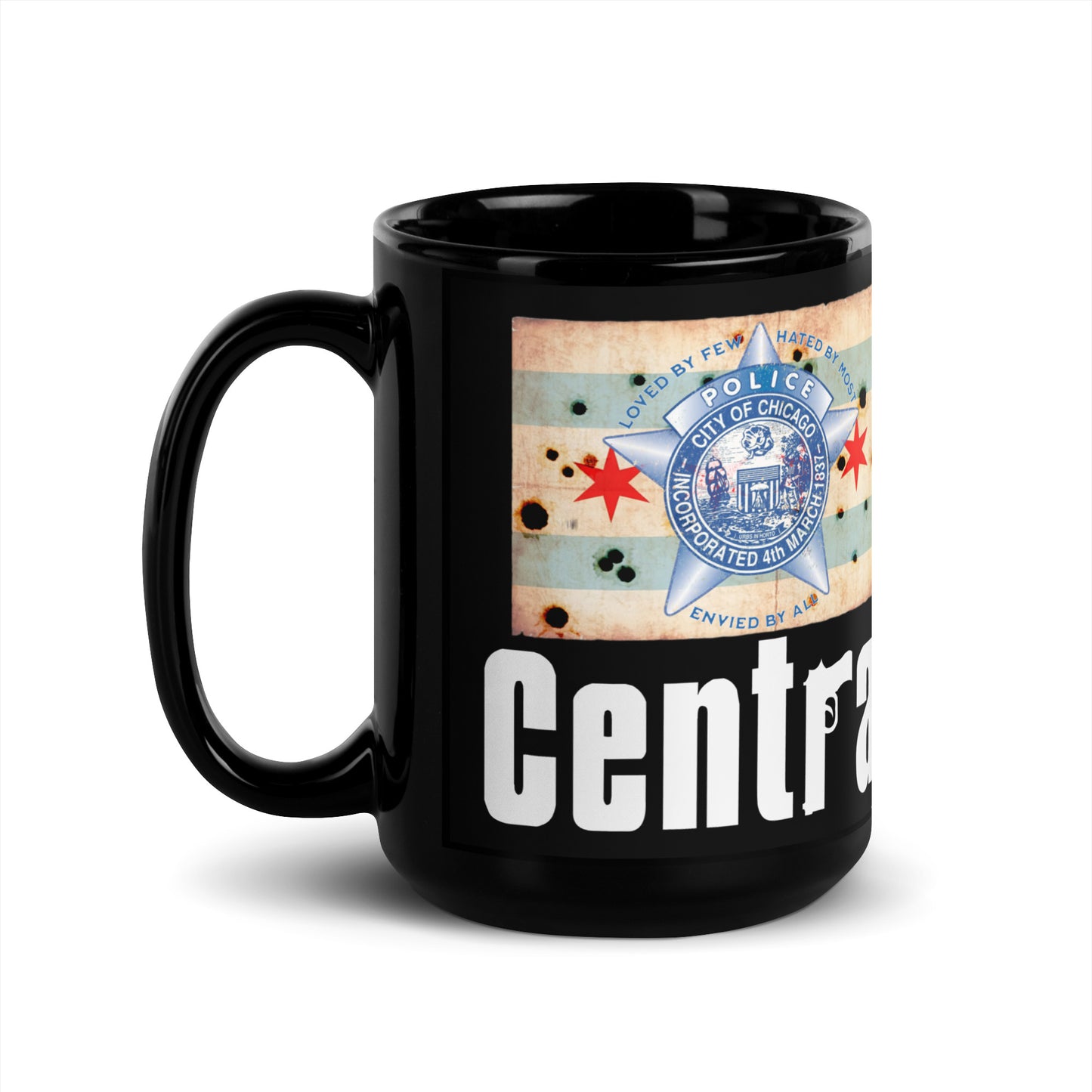 District 001 - Central: Chicago Police Sopranos Inspired Coffee Mug