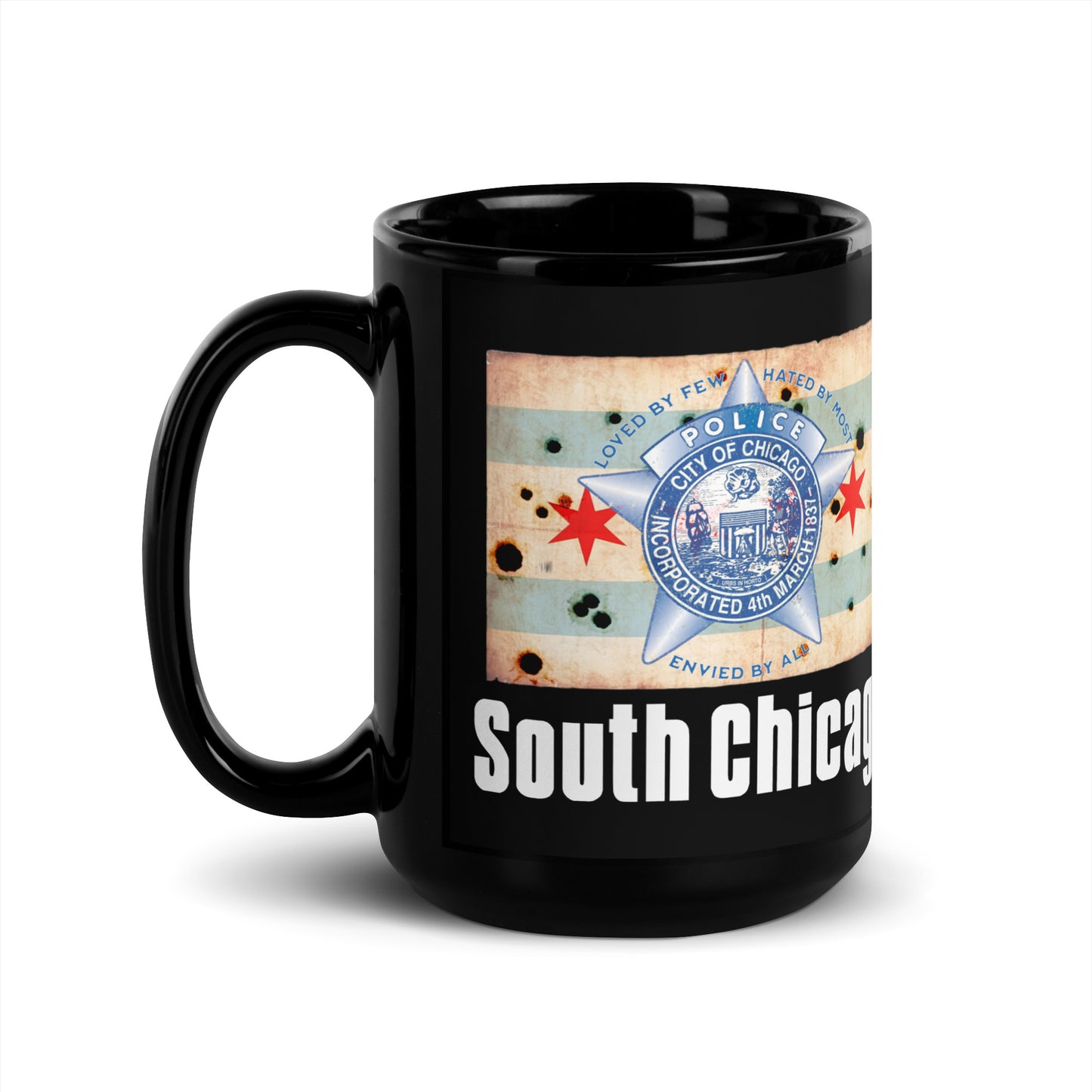 District 004 - South Chicago: Chicago Police Sopranos Inspired Coffee Mug