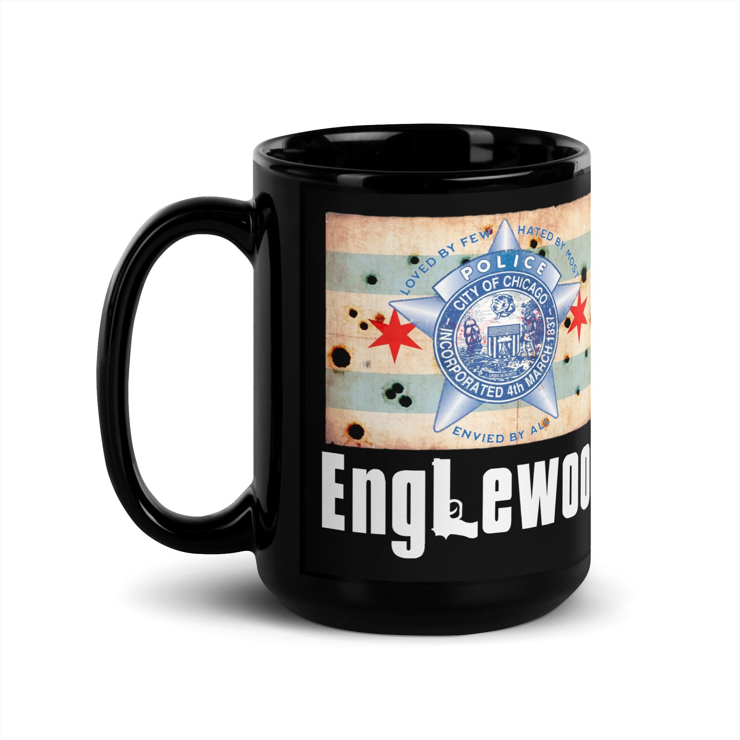 District 007 - Englewood: Chicago Police Sopranos Inspired Coffee Mug