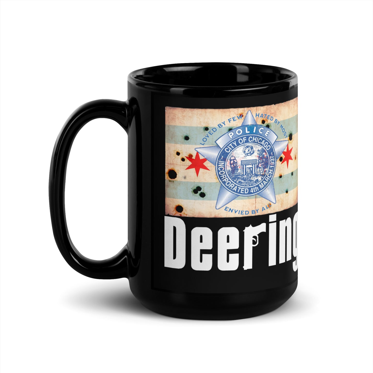 District 009 - Deering: Chicago Police Sopranos Inspired Coffee Mug