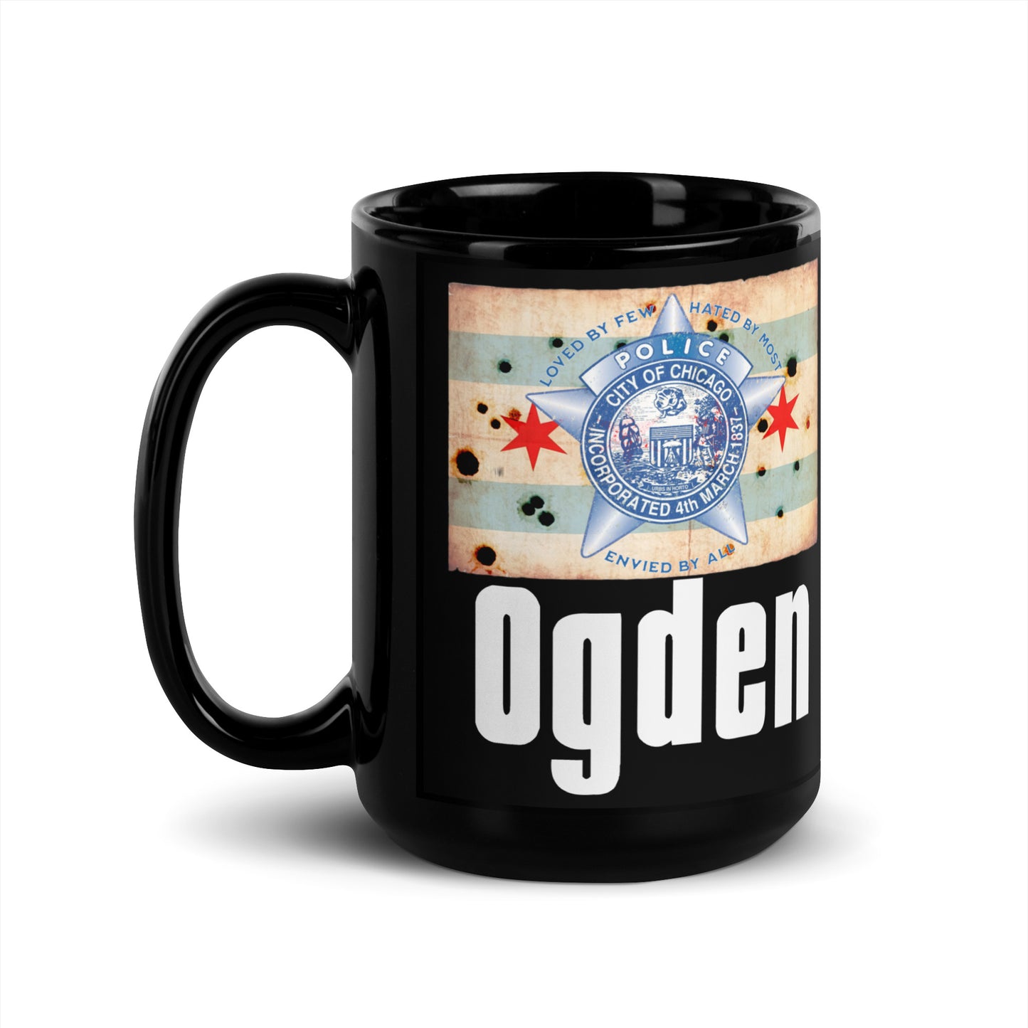 District 010 - Ogden: Chicago Police Sopranos Inspired Coffee Mug