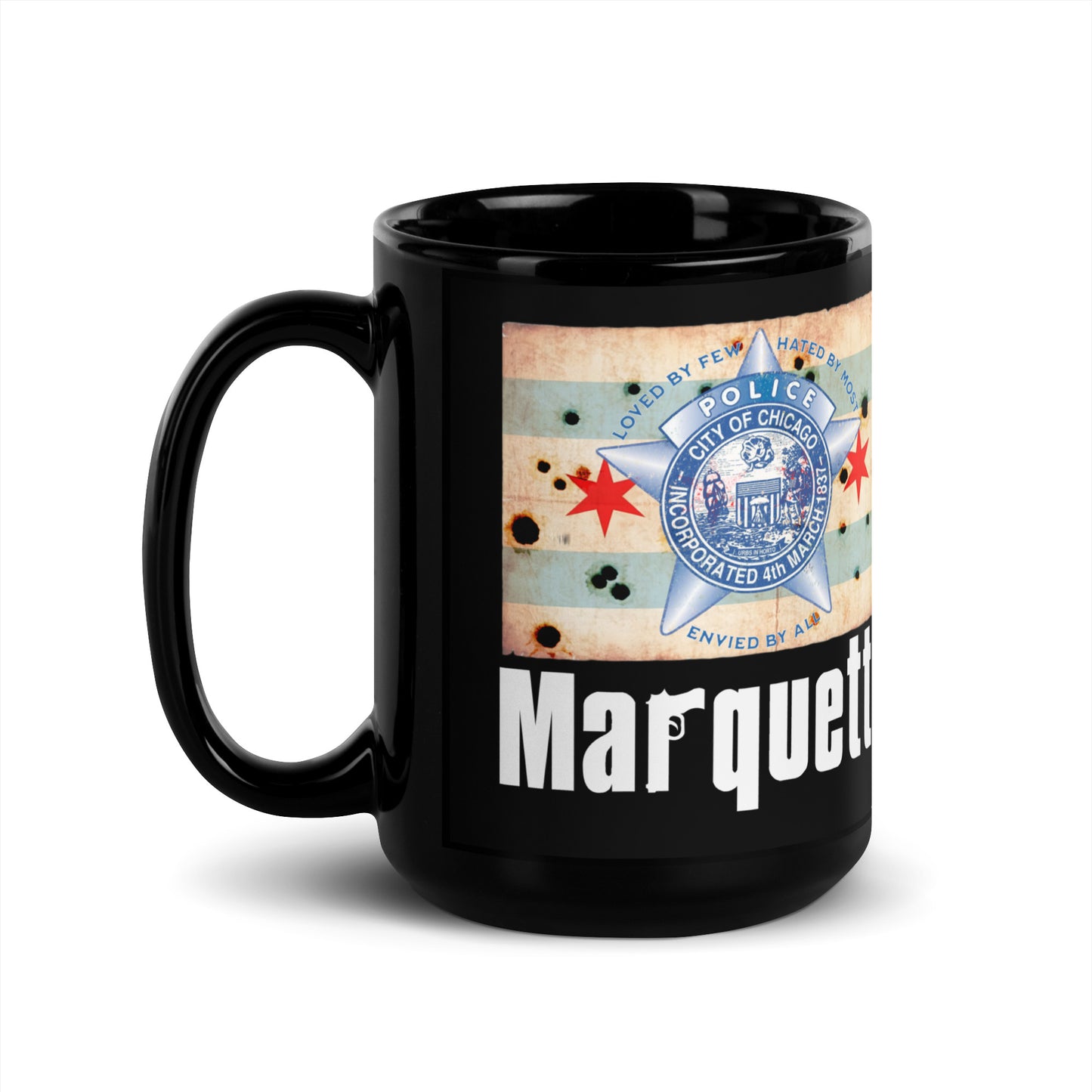 District 010 - Marquette: Chicago Police Sopranos Inspired Coffee Mug