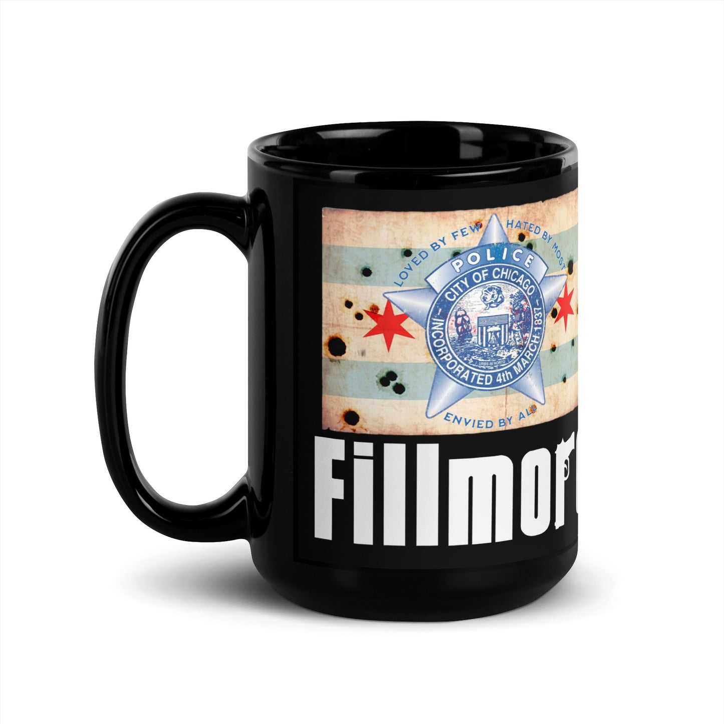 District 011 - Fillmore: Chicago Police Sopranos Inspired Coffee Mug