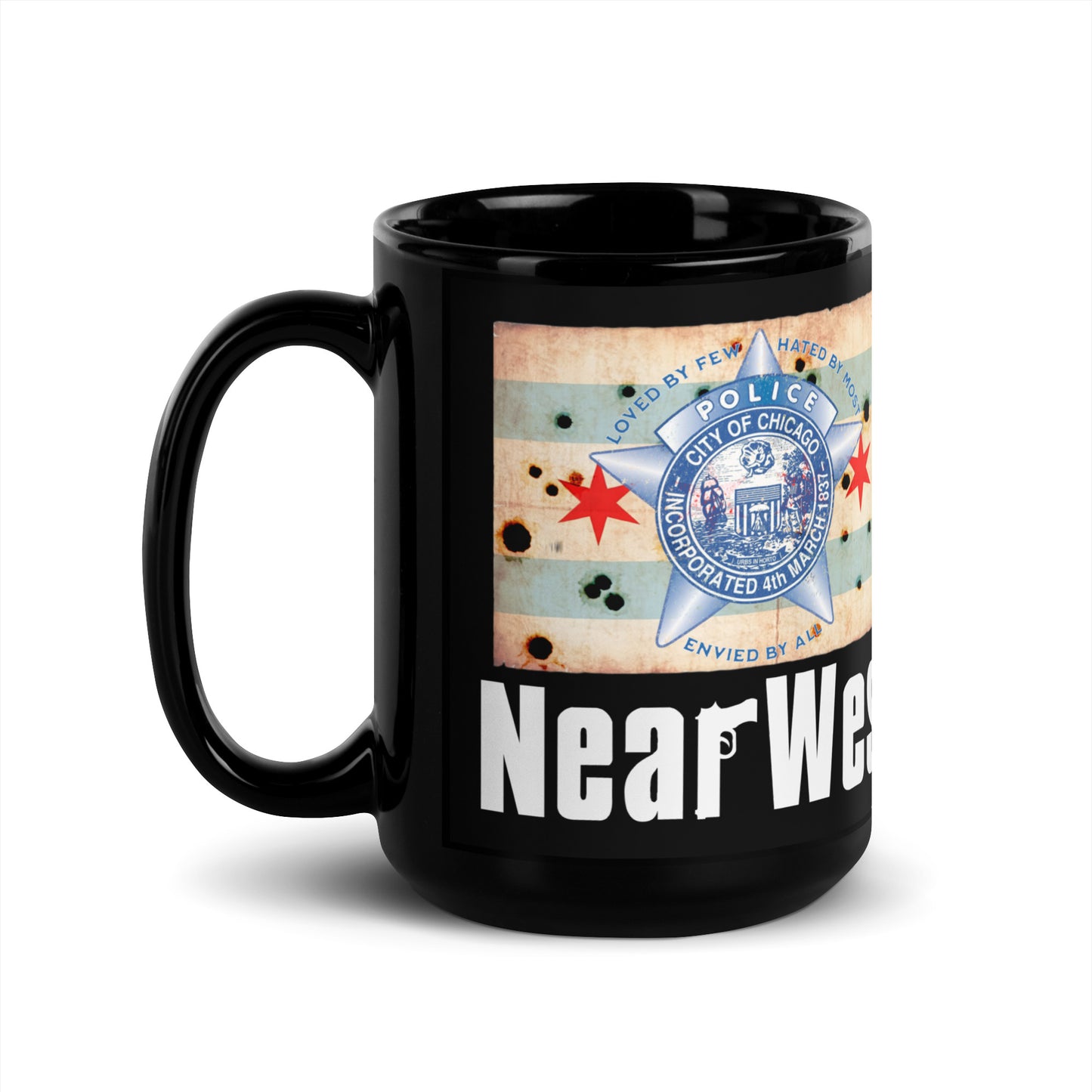 District 012 - Near West: Chicago Police Sopranos Inspired Coffee Mug