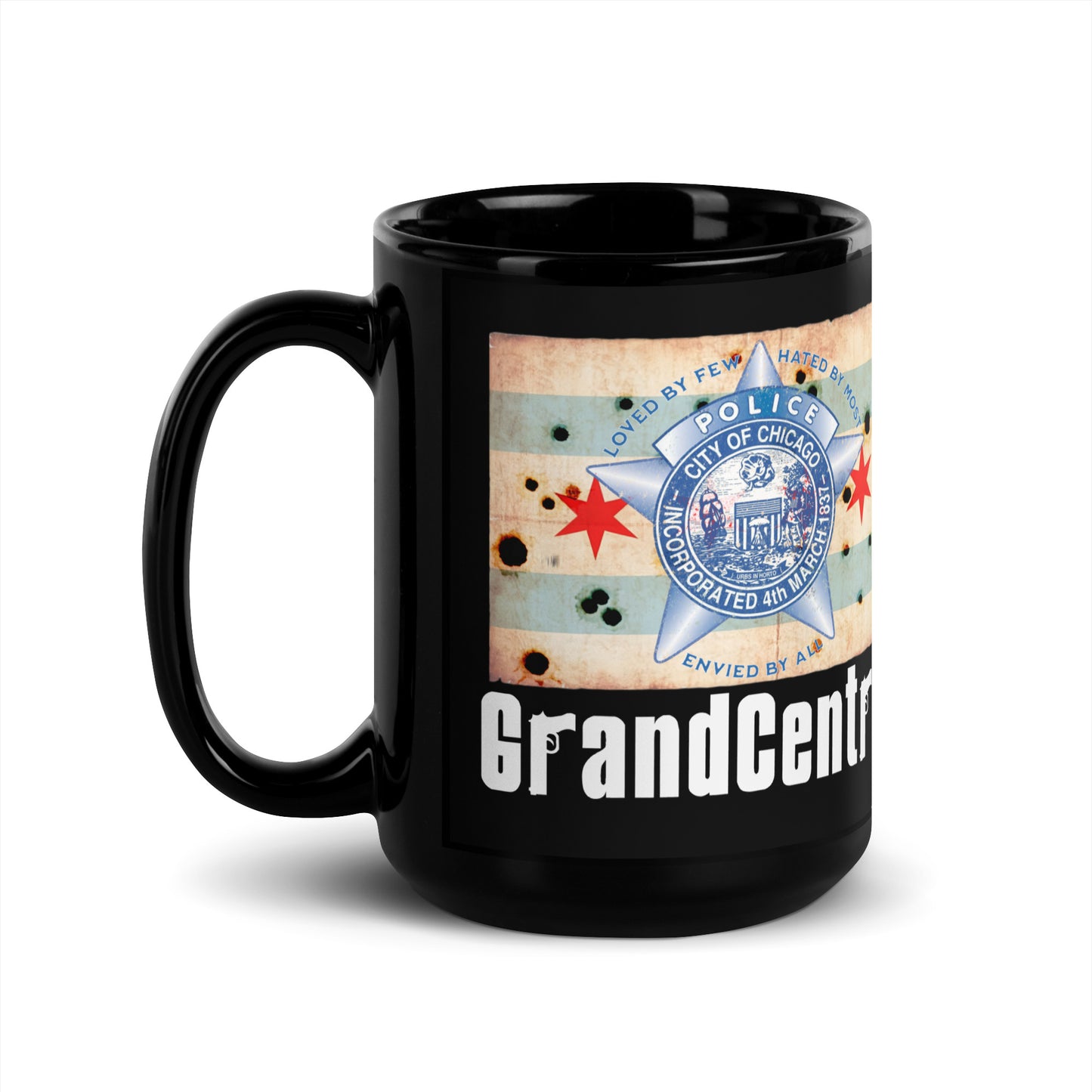 District 025 - Grand Central: Chicago Police Sopranos Inspired Coffee Mug