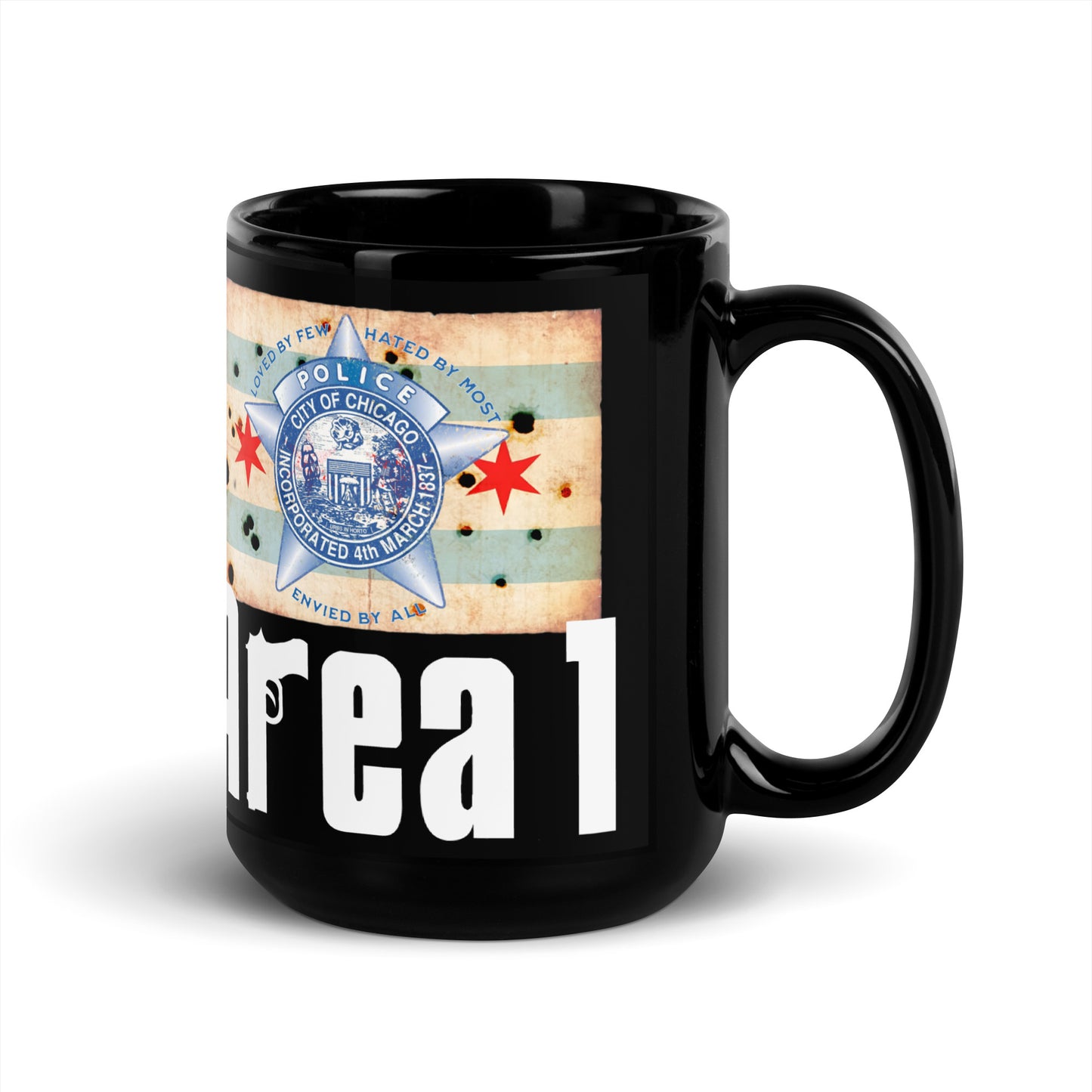 Area 1 Chicago Police Sopranos Inspired Coffee Mug