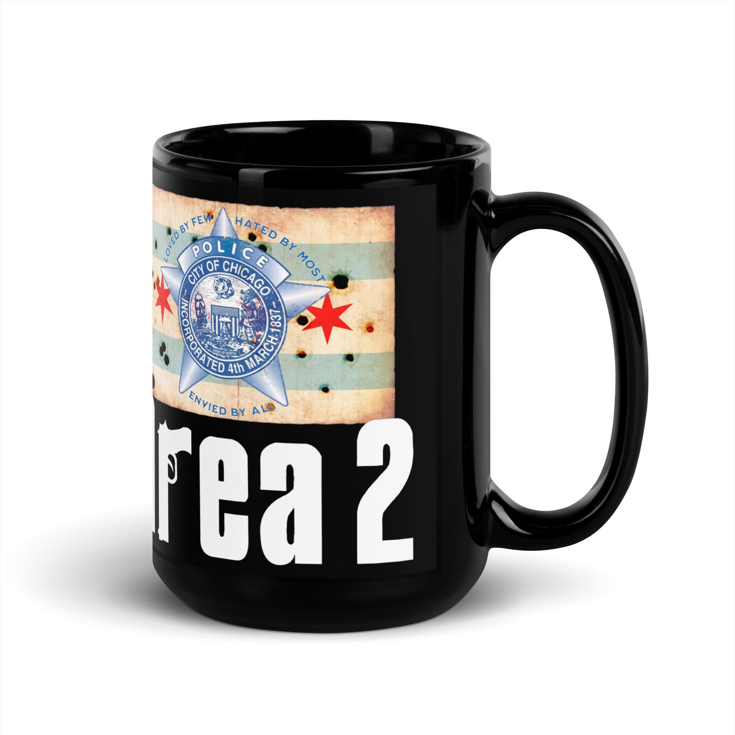 Area 2 Chicago Police Sopranos Inspired Coffee Mug