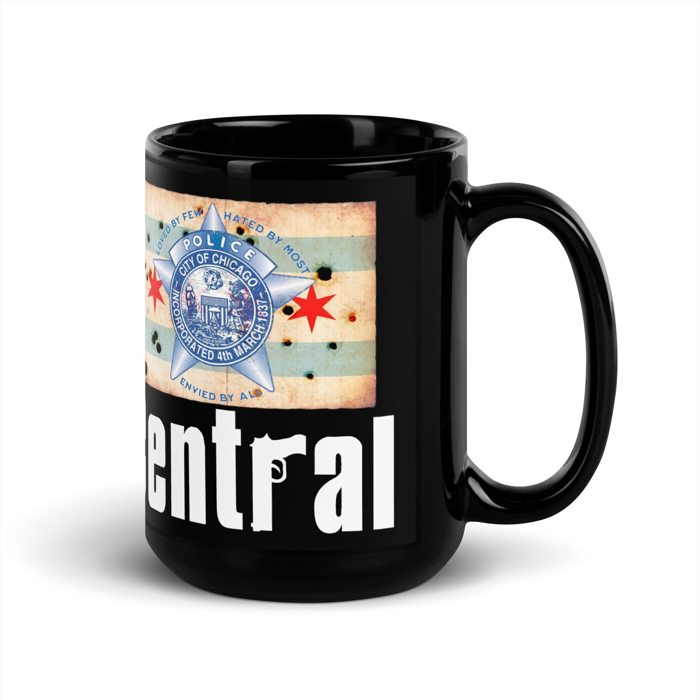 District 001 - Central: Chicago Police Sopranos Inspired Coffee Mug