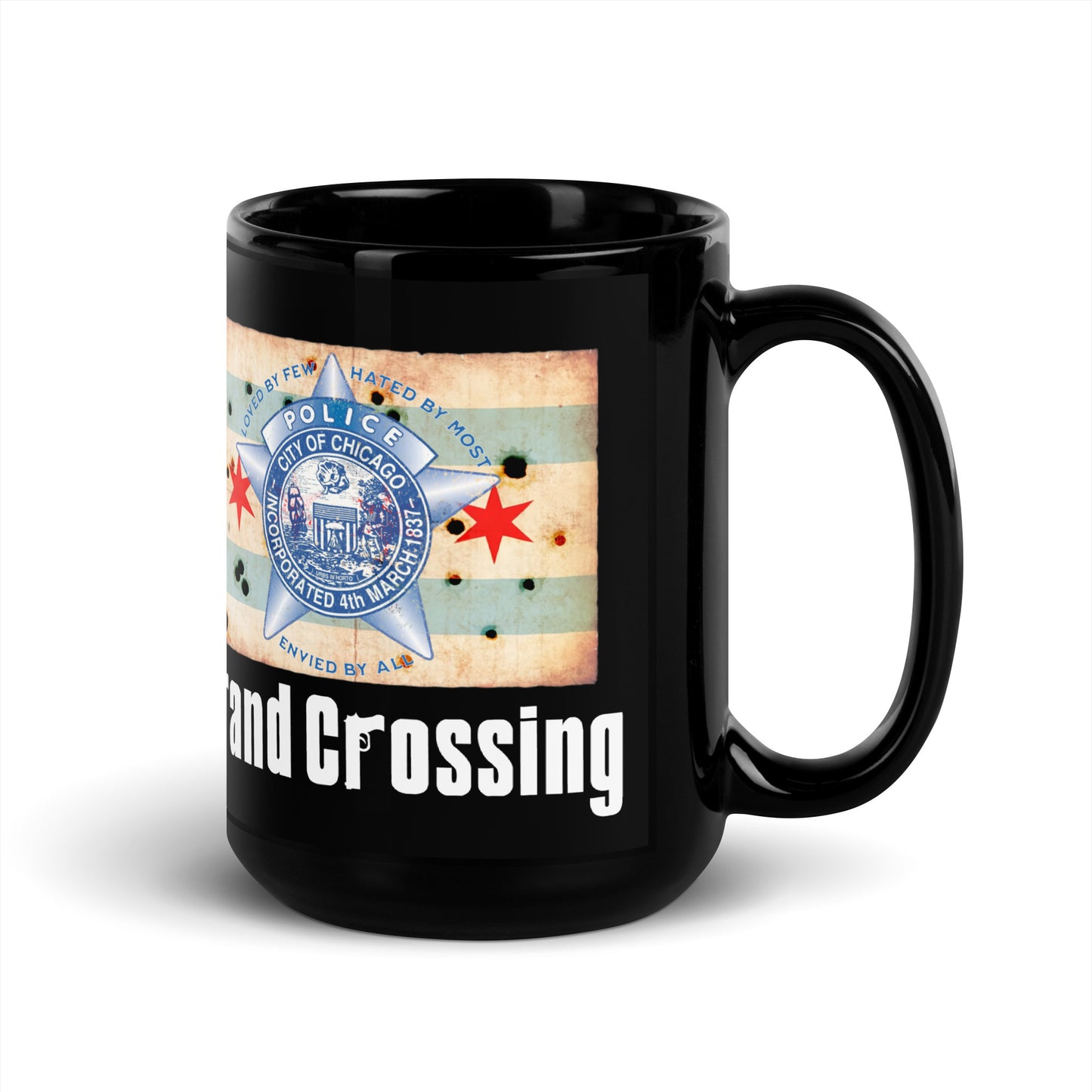 District 003 - Grand Crossing: Chicago Police Sopranos Inspired Coffee Mug