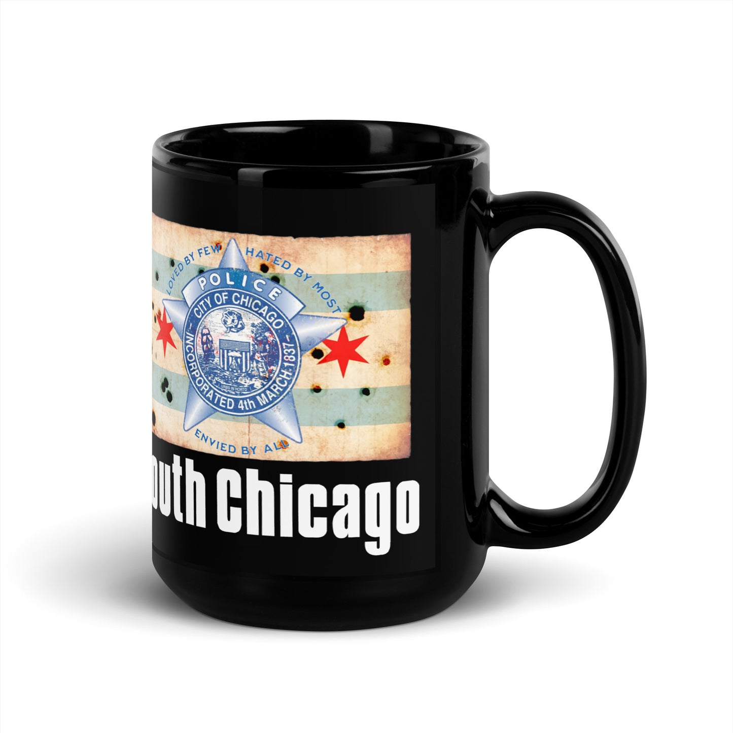 District 004 - South Chicago: Chicago Police Sopranos Inspired Coffee Mug