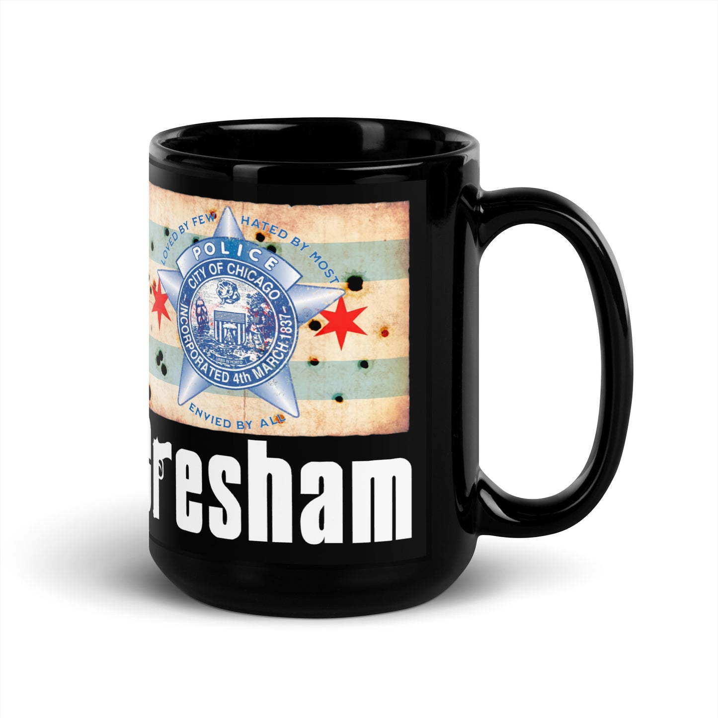 District 006 - Gresham: Chicago Police Sopranos Inspired Coffee Mug