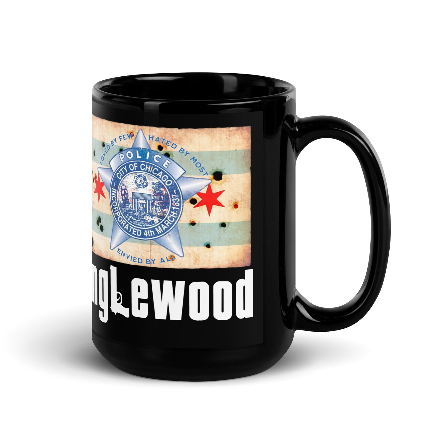 District 007 - Englewood: Chicago Police Sopranos Inspired Coffee Mug