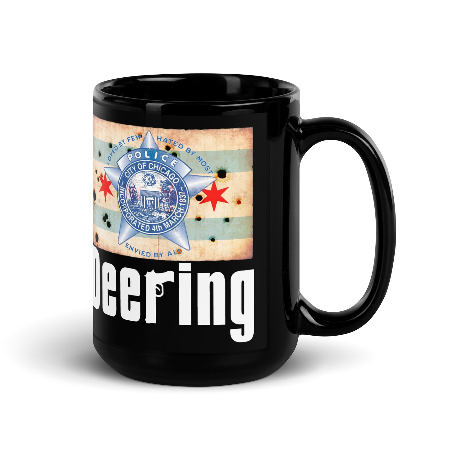 District 009 - Deering: Chicago Police Sopranos Inspired Coffee Mug