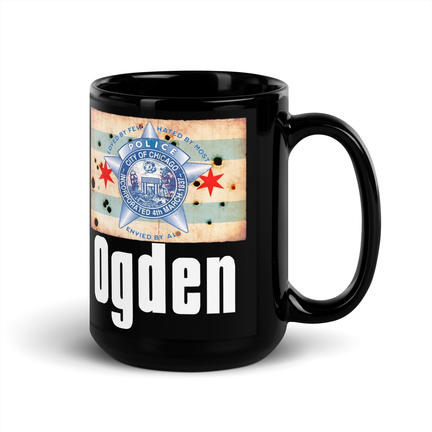 District 010 - Ogden: Chicago Police Sopranos Inspired Coffee Mug