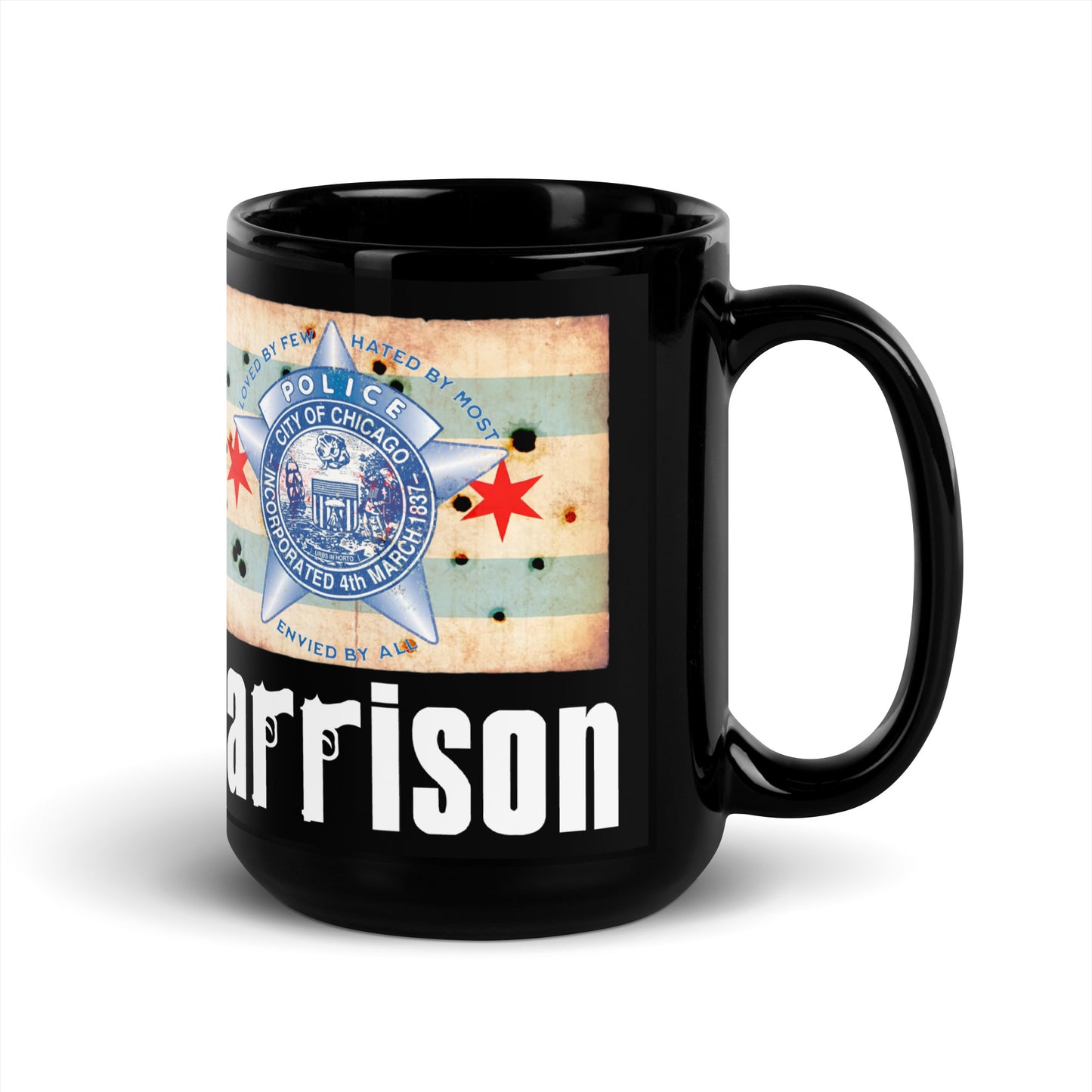 District 011 - Harrison: Chicago Police Sopranos Inspired Coffee Mug