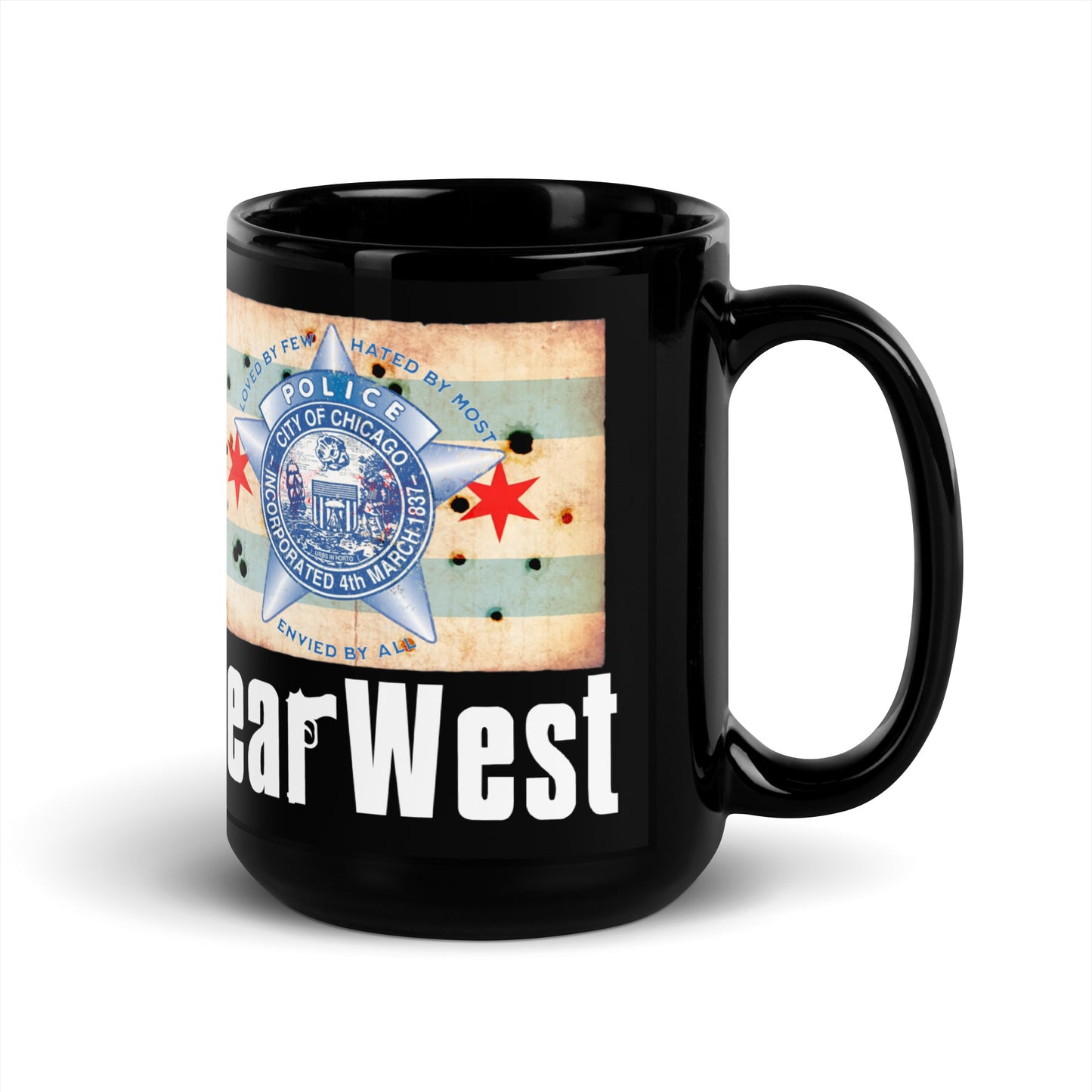 District 012 - Near West: Chicago Police Sopranos Inspired Coffee Mug