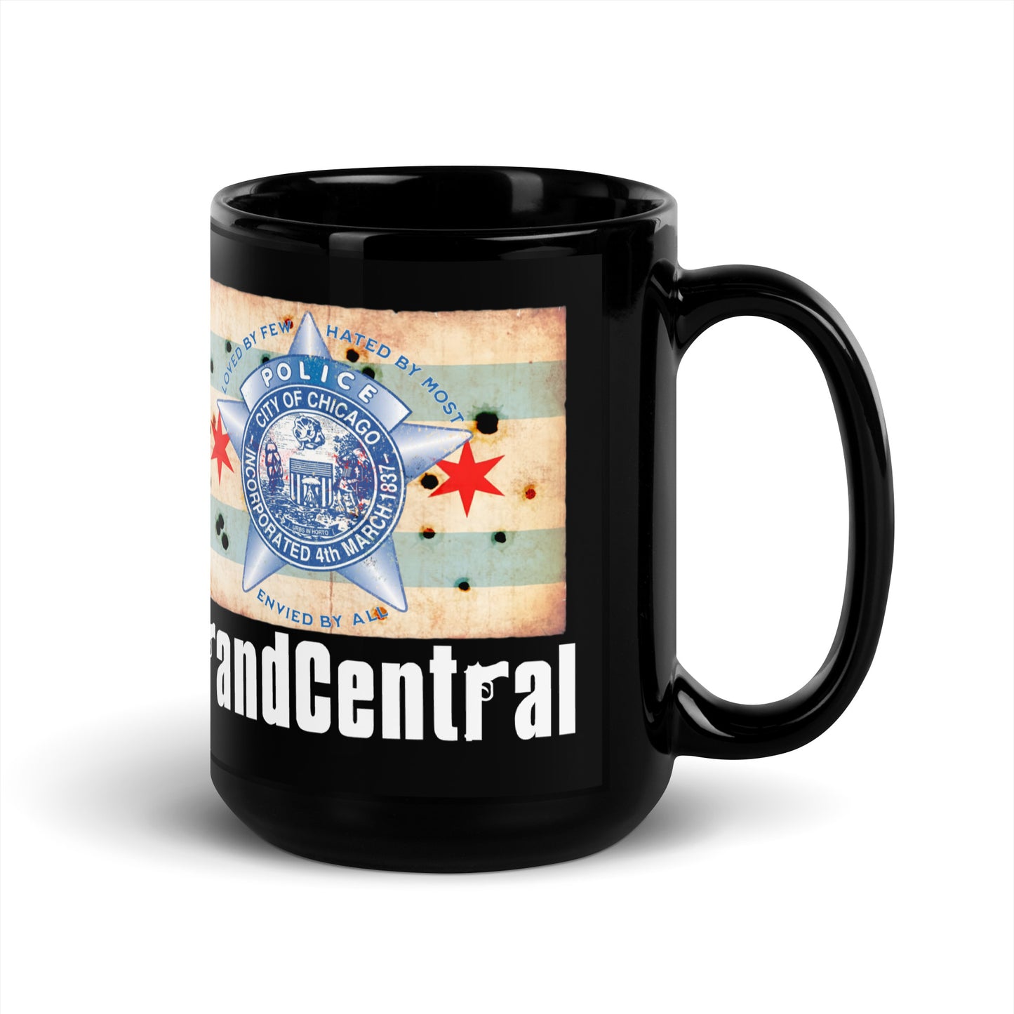 District 025 - Grand Central: Chicago Police Sopranos Inspired Coffee Mug