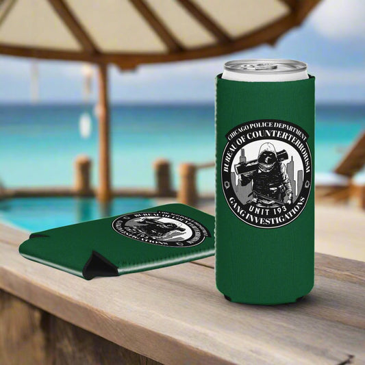 Unit 193 - Chicago Police Department - CPD BCT GID Can Coozie