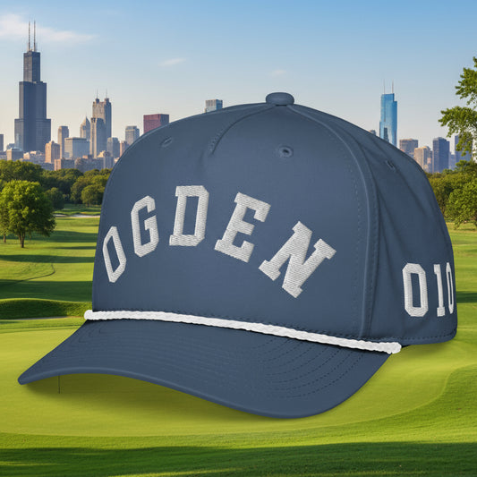 Chicago Police 10th District Ogden Classic Rope Golf Snapback Cap