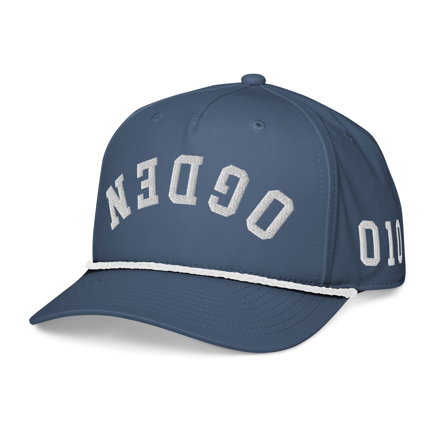CPD 10th District Ogden classic rope golf hat front view