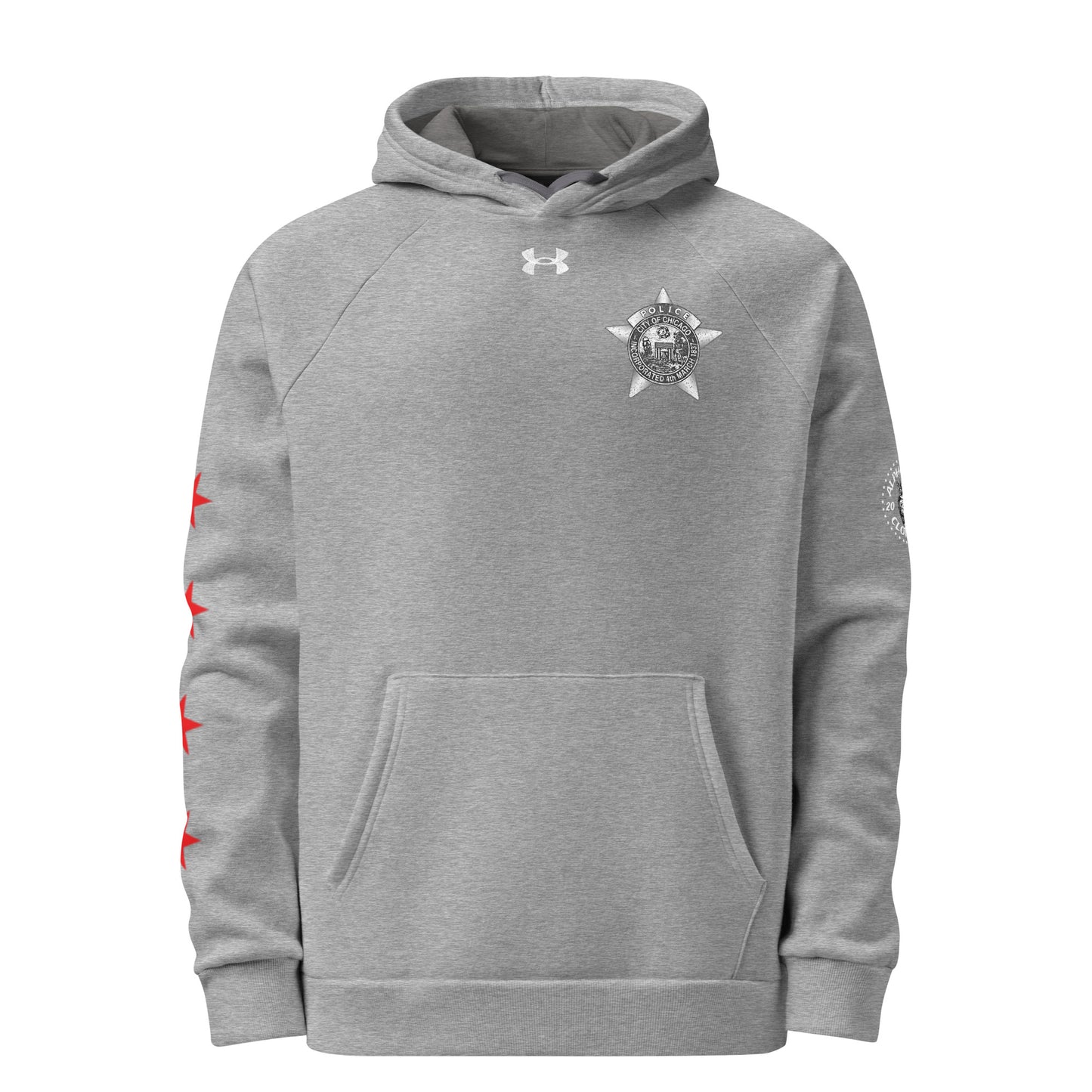 Unit 193 - Chicago Police Department - CPD BCT GID Under Armour® Hoodie Hoody Sweatshirt (Back Image)