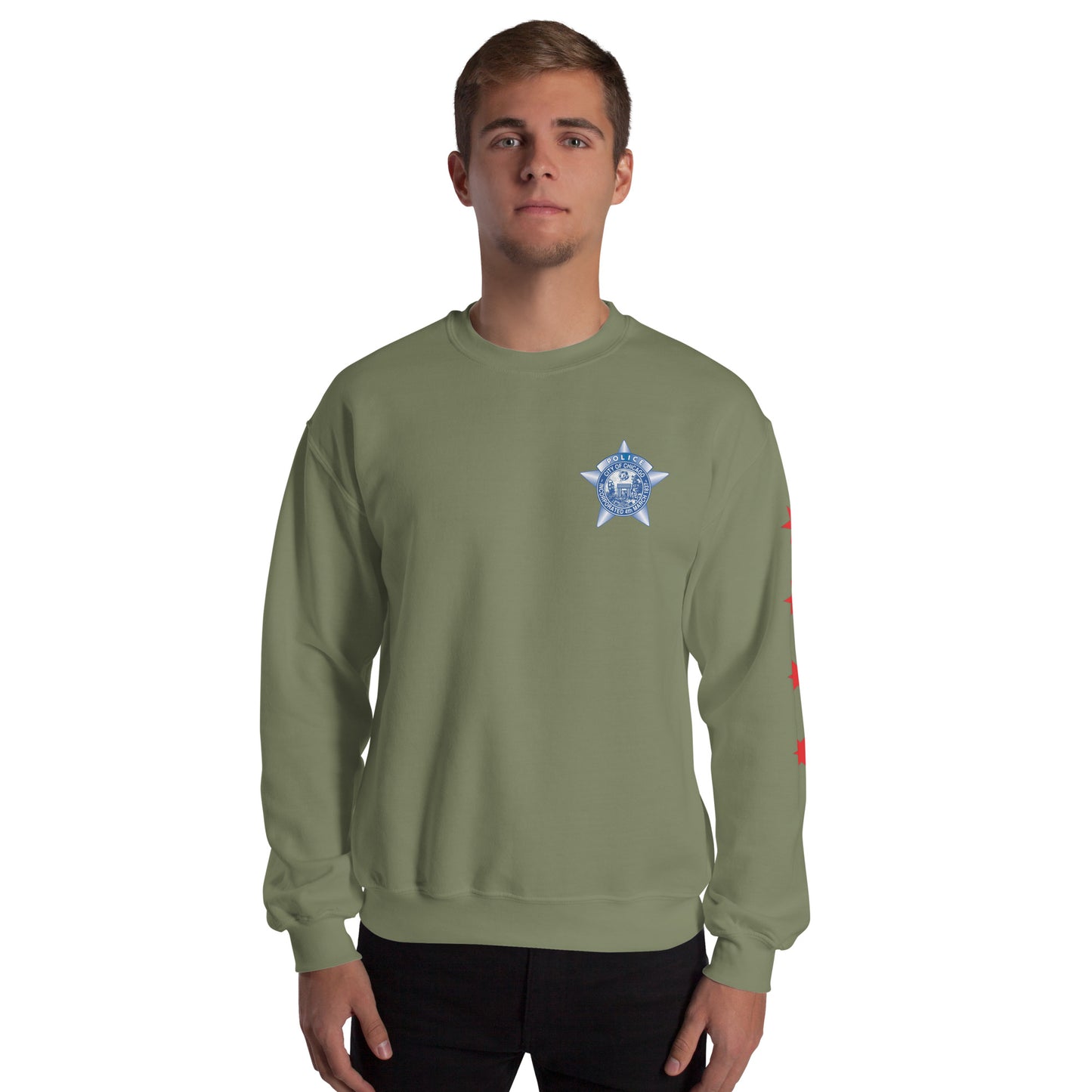 Chicago Police Marquette Ogden District 010 Unisex Sweatshirt | Law Enforcement Apparel