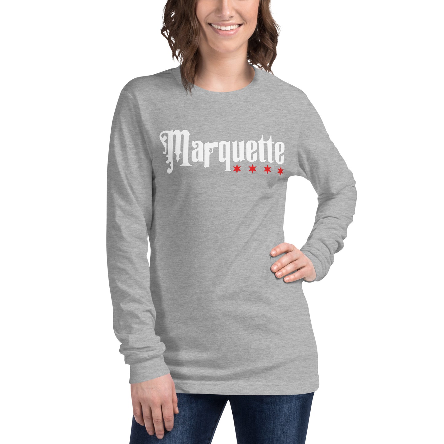 Chicago Police Marquette Ogden District 010 Unisex Long Sleeve Tee | Law Enforcement Apparel