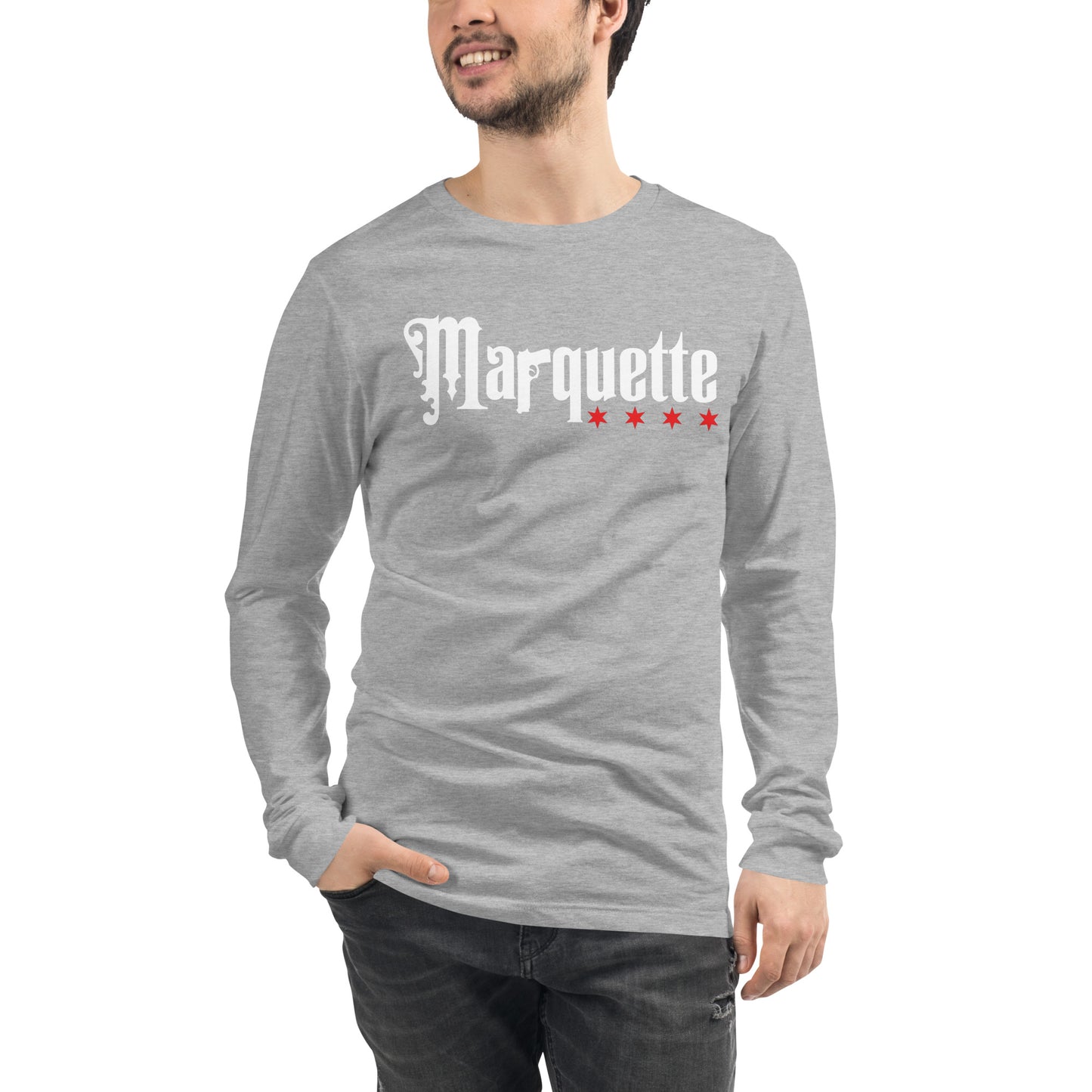 Chicago Police Marquette Ogden District 010 Unisex Long Sleeve Tee | Law Enforcement Apparel