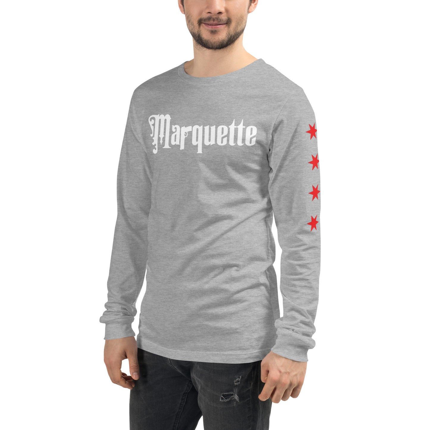 Chicago Police Marquette Ogden District 010 Unisex Long Sleeve Tee | Law Enforcement Apparel